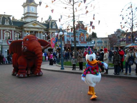 image Desfile en Eurodisney