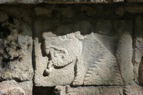 Relieve en el Templo de las Mil Columnas