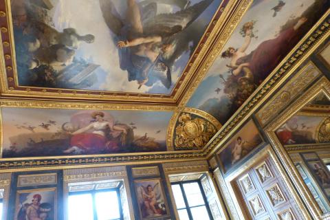 image Techos del museo del Louvre 