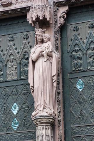 image Escultura de la catedral de Estrasburgo
