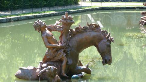 image Escultura en el palacio real de la Granja de San Idelfonso