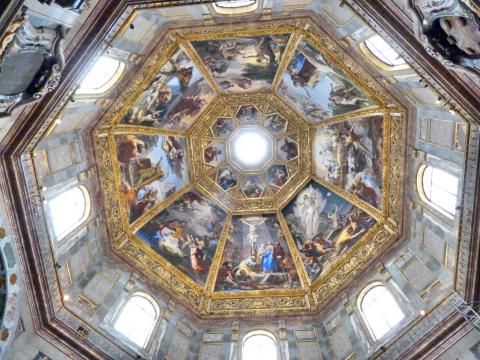 image Bóveda de la capilla Médici. 