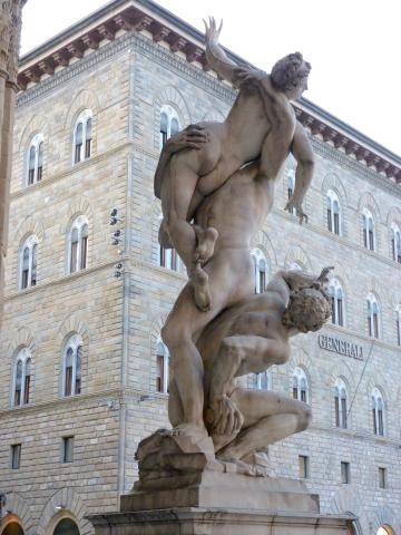 image Escultura rapto de las sabinas