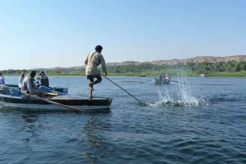 image Pescadores en el Nilo