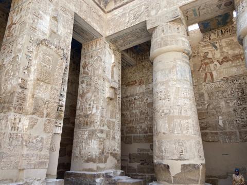 Templo funerario de Ramsés III