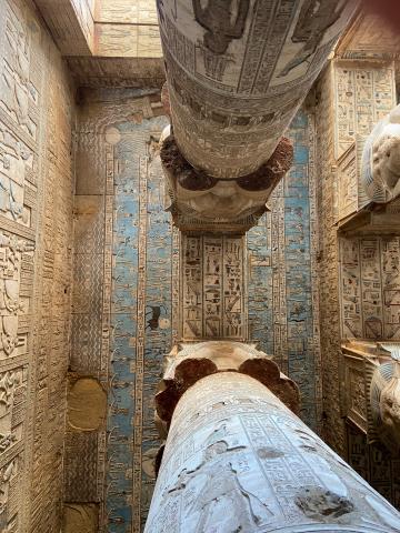 image techo templo de Dendera