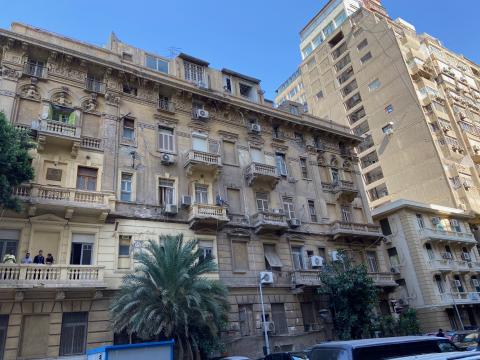 Bloque de viviendas en El Cairo