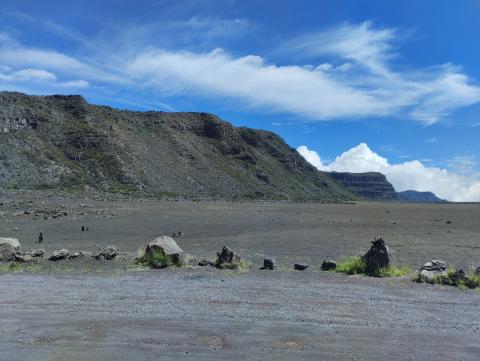 image Paisaje de un volcán en Reunión (Francia)