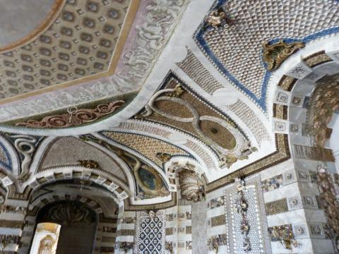 image Techo sala de las conchas 