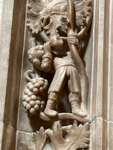 image Relieve en la cartuja de Miraflores, Burgos