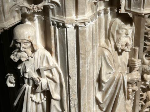 image Rostros de santos en la Cartuja de Miraflores 