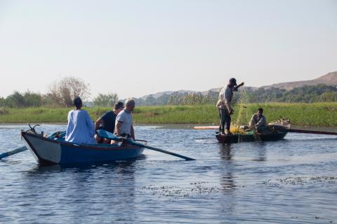 image Pescadores en el Nilo