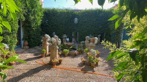 Patios del palacio de Viana