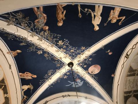 image Frescos en la universidad de Vilnius