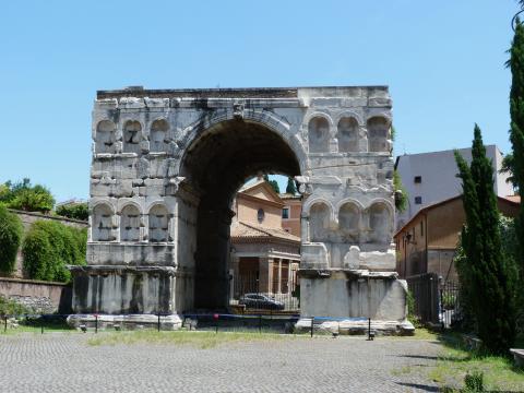 image Arco de Jano, Foro Boario, Roma (Italia)