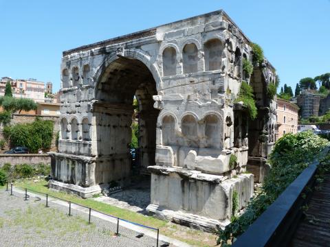 image Arco de Jano, Foro Boario, Roma (Italia)