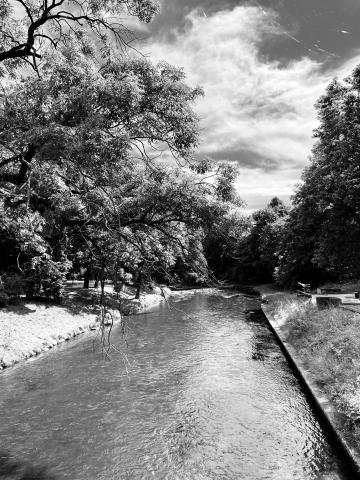 image Río en el Parque Kalny en Vilnius