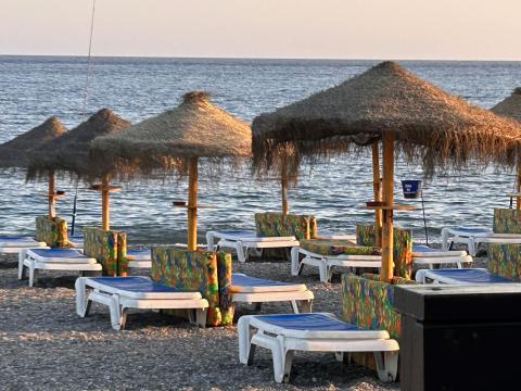 image Tumbonas de la playa