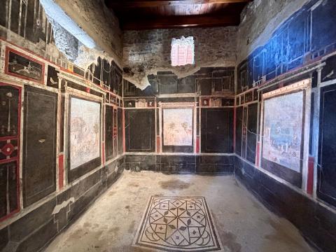 image Frescos en Pompeya 