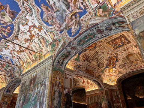 image Techo museo Vaticano