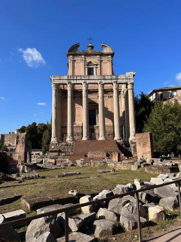 image Templo de Antonino y Faustina, Foro Romano, Roma (Italia)