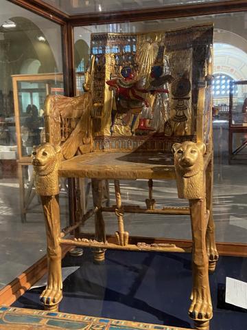 image Trono de Tutankamon