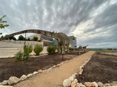 Dinosaurios del museo Paleontológico de Castilla-La Mancha-La Mancha