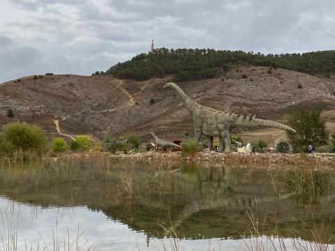 Dinosaurios del museo Paleontológico de Castilla-La Mancha