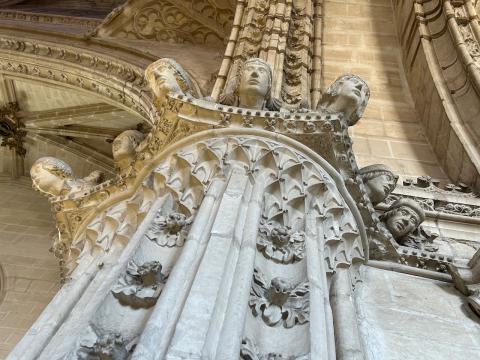 image Detalle en la Iglesia de San Juan de Reyes, Toledo.