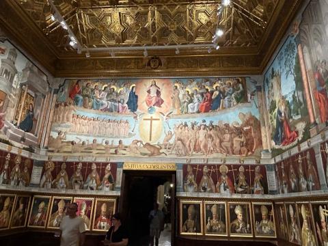 image Artesonado mudéjar de la Sala Capitular de la Catedral de Toledo