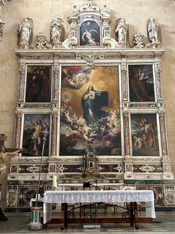 image Altar mayor de la iglesia de la Purísima, Convento de las Agustinas (Salamanca)