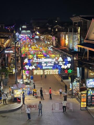 image Pub street de Siam Reap