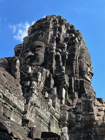 image Caras esculpidas de Bayón