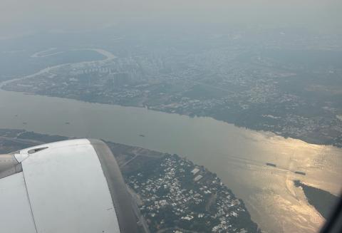 image Vista aérea del río Mekong
