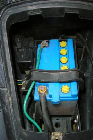 image Ciclomotor. Batería