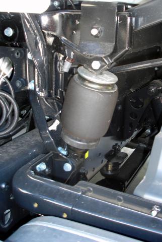 image Vehículos industriales. Suspensión neumática de cabina