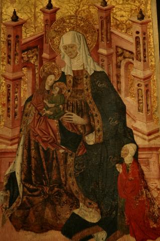 image Museo diocesano de Huesca. Retablo de Santa Ana