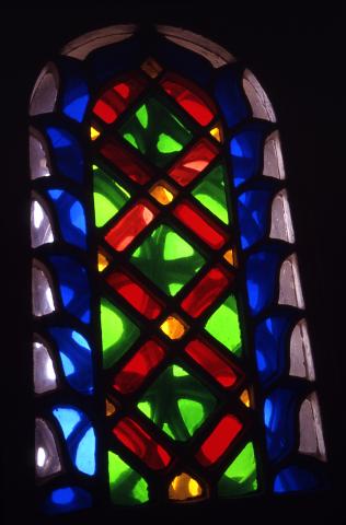 image Vidriera en una edificación en la ciudad vieja de Sanaa, Yemen