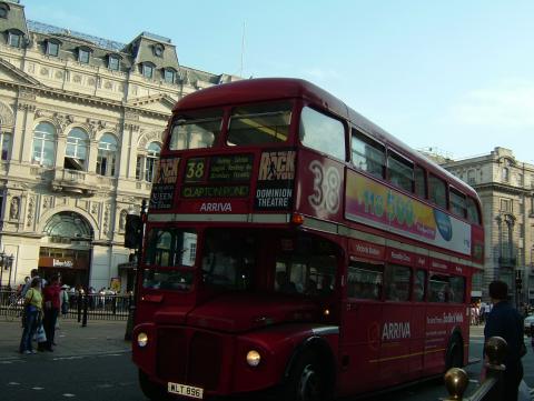 image Autobús de dos pisos, Londres