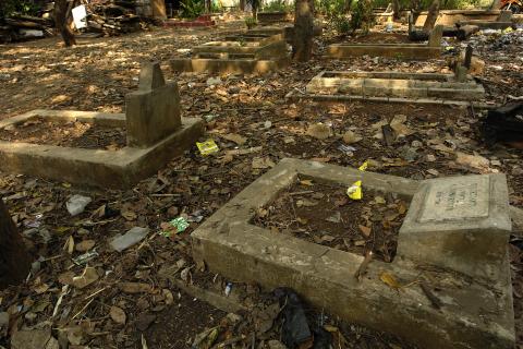 image Cementerio abandonado, Jakarta, Indonesia