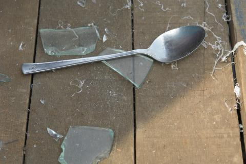 image Reciclando plásticos en el barrio de Mangadua, Yakarta, Indonesia