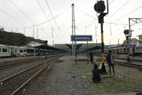 image Estación de Kota en Yakarta, Indonesia