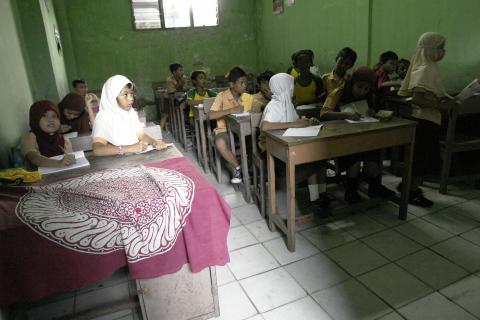 image Escuela musulmana de Pasar Ikan en Yakarta, Indonesia