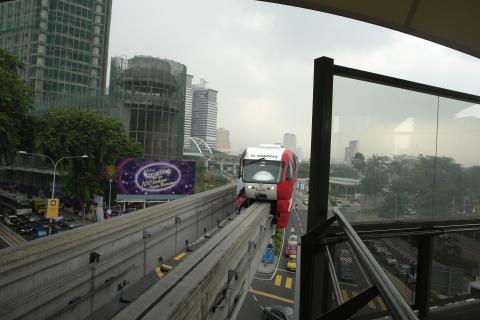 image Monorraíl elevado, Kuala Lumpur, Malasia
