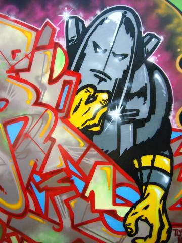 image Grafiti en Cangas de Morrazo, Pontevedra