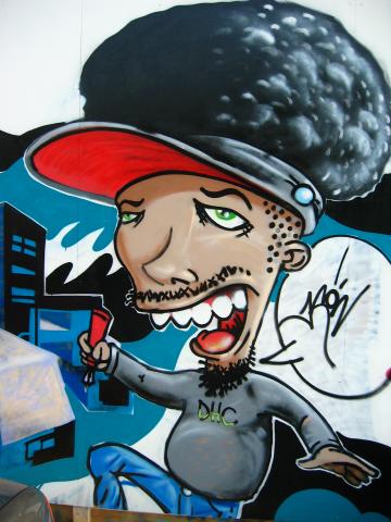 image Grafiti en Cangas de Morrazo, Pontevedra