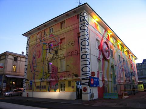 image Grafiti en Lausanne, Suiza