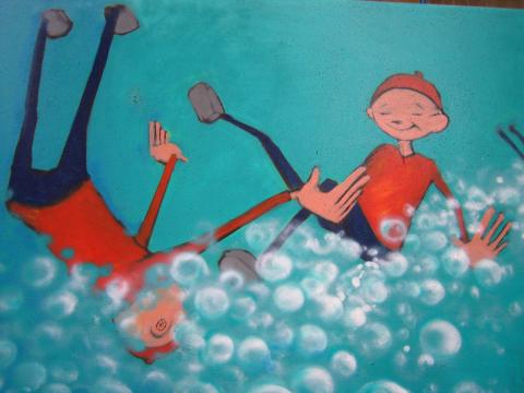 image Grafiti en Lausanne, Suiza