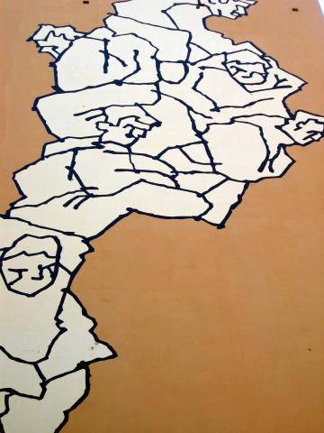 image Grafiti en Nuevos Ministerios, Madrid