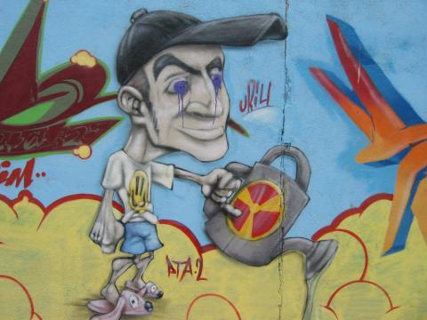 image Grafiti en Mataró, Barcelona